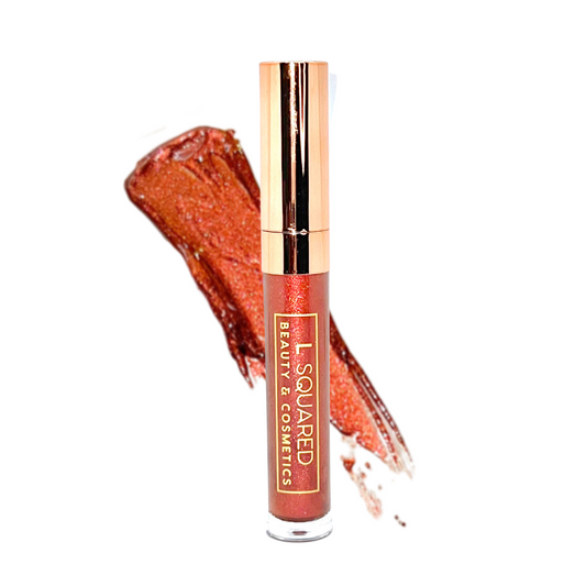 Spiced Rum Metallic Lip Gloss