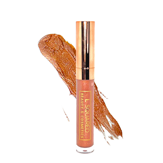 Maple Swirl Metallic Lip Gloss